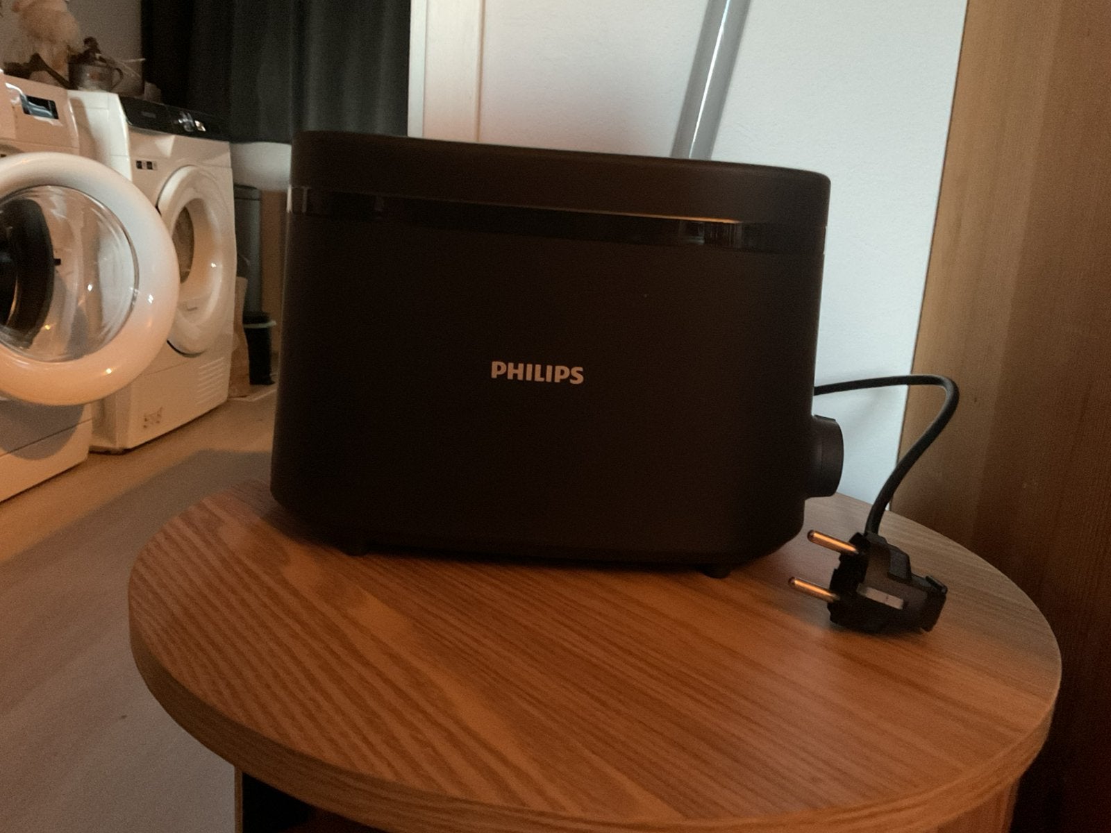 Broodrooster, zwart van Philips, Witgoed en Apparatuur, Ophalen of Verzenden, Zo goed als nieuw