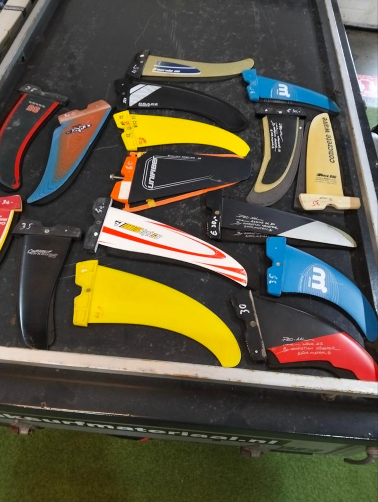 Diverse Powerbox vinnen 18.5 t/m 38 cm, Watersport en Boten, Gebruikt, Minder dan 250 cm, N.v.t., Ophalen of Verzenden