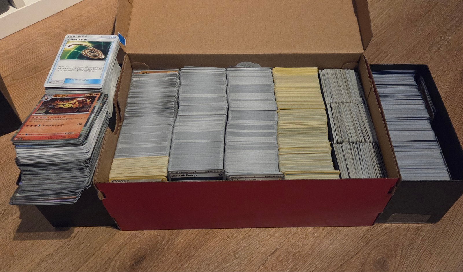4000+ Pokémon bulk: oud en nieuw, Engels en Japans, Ophalen, Gebruikt, Meerdere kaarten, Foil