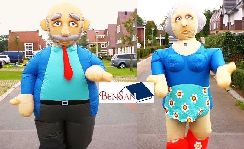 abraham sarah levend kleding pakken kostuum bensan, Ophalen, Zo goed als nieuw, Abraham of Sarah