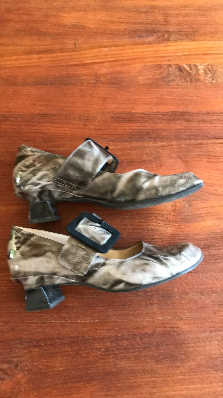 Lisa Tucci Mary Jane schoenen met gesp grijs zwart gemêleerd, Kleding | Dames, Schoenen met lage hakken, Ophalen of Verzenden