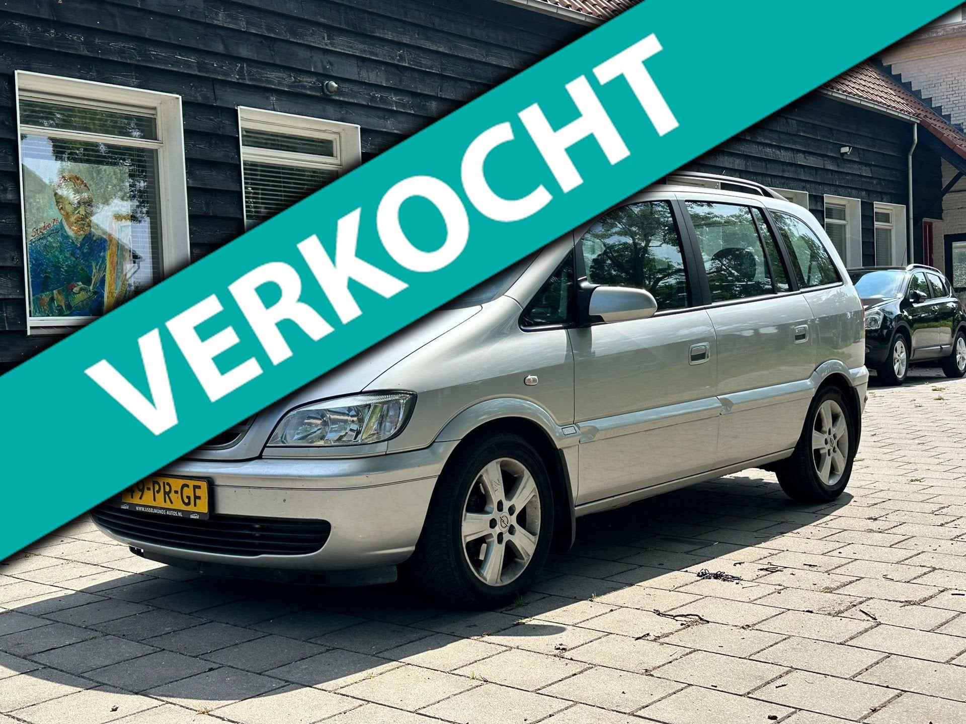 Opel Zafira 2.2-16V Maxx Automaat*7 persoons*Airco*Trekhaak*, Auto's, Gebruikt, 4 cilinders, 7 stoelen, Zafira