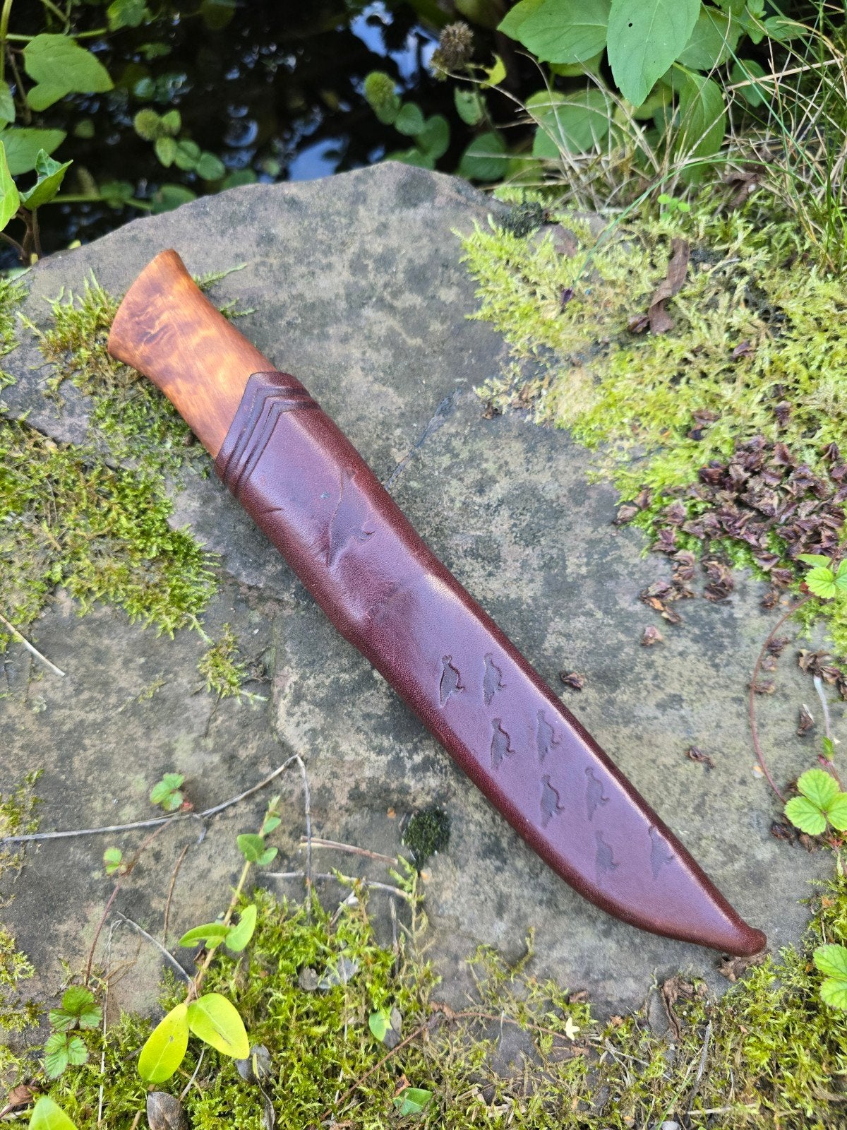 Noors puukko mes, merk Brusletto - Guttapåtur, Ophalen of Verzenden, Zo goed als nieuw
