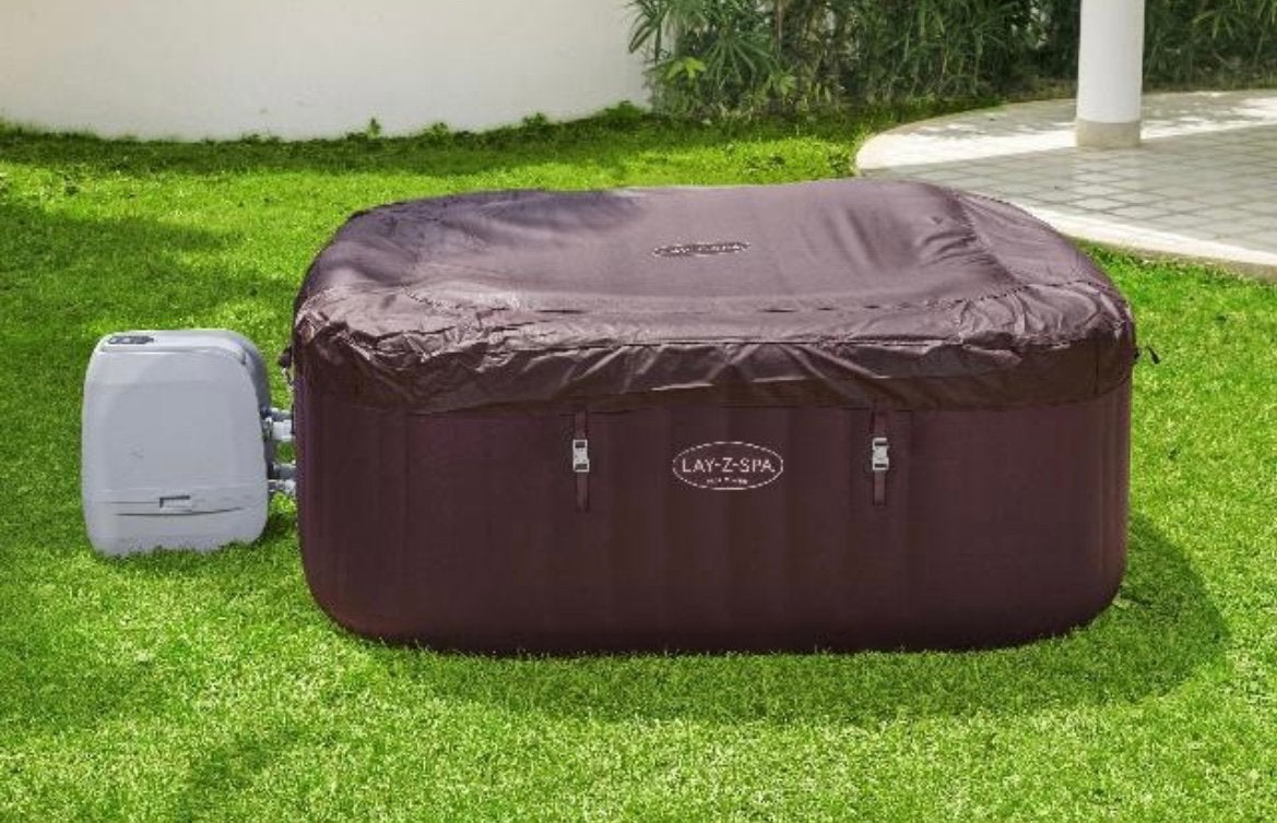 Lay-z-spa maldives jacuzzi, Ophalen, Zo goed als nieuw, Filter, Opblaasbaar