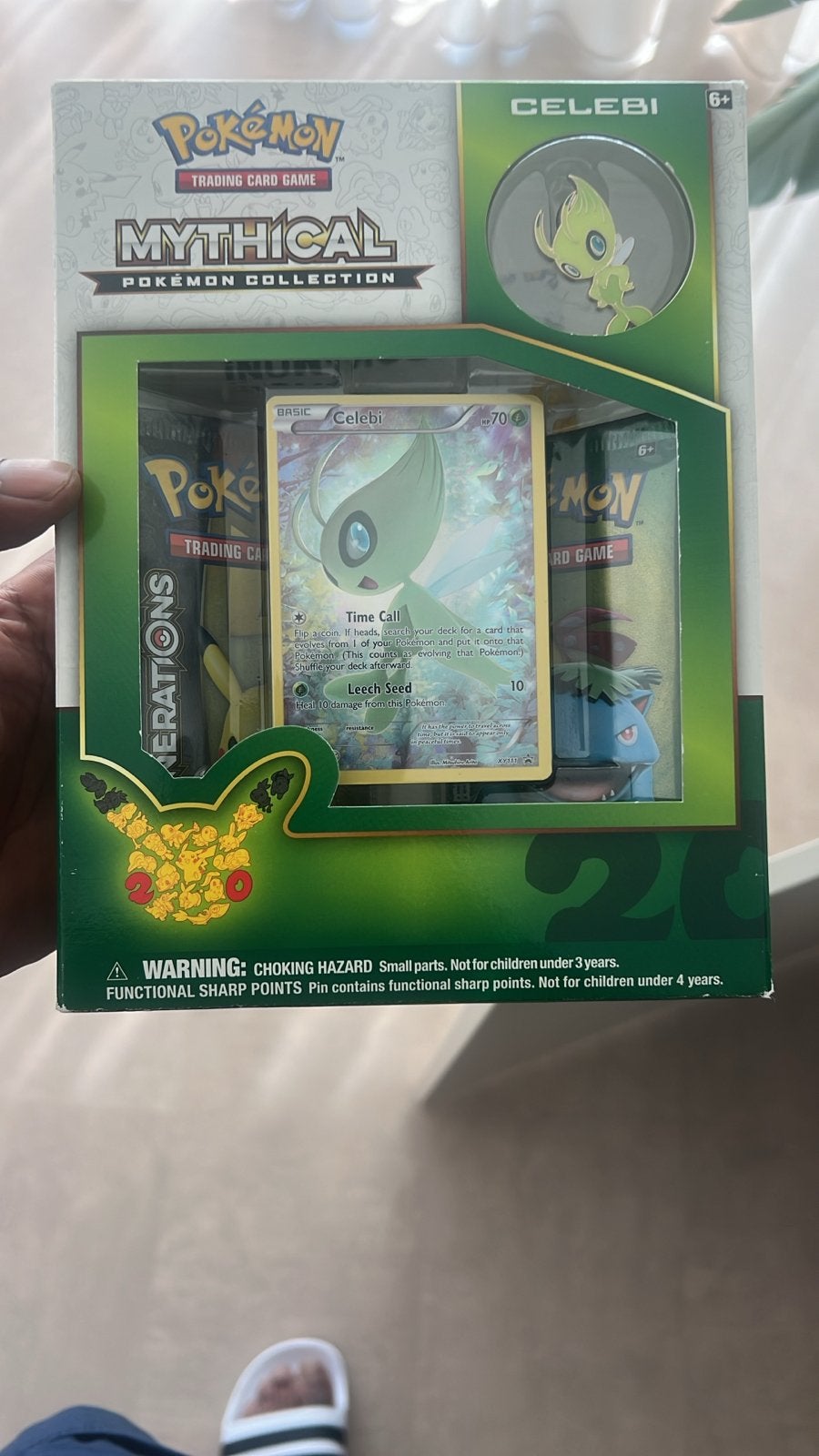 Pokémon Mythical Collection Celebi Box - Nieuw, Ophalen of Verzenden, Nieuw, Overige typen
