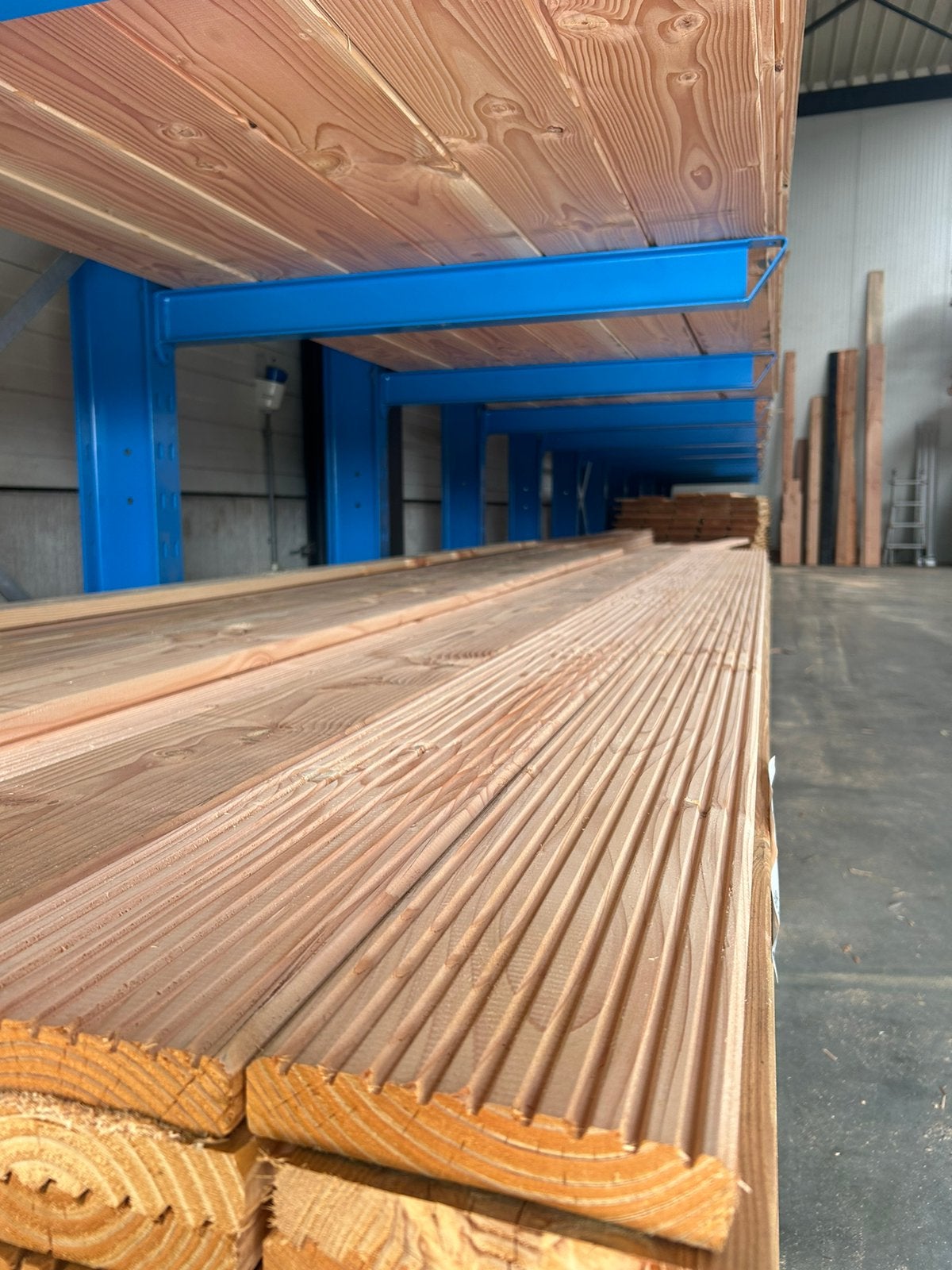 Douglas vlonderplank 2.8x14.5x300/400 cm, Tuin en Terras, Ophalen of Verzenden, Nieuw, Hout