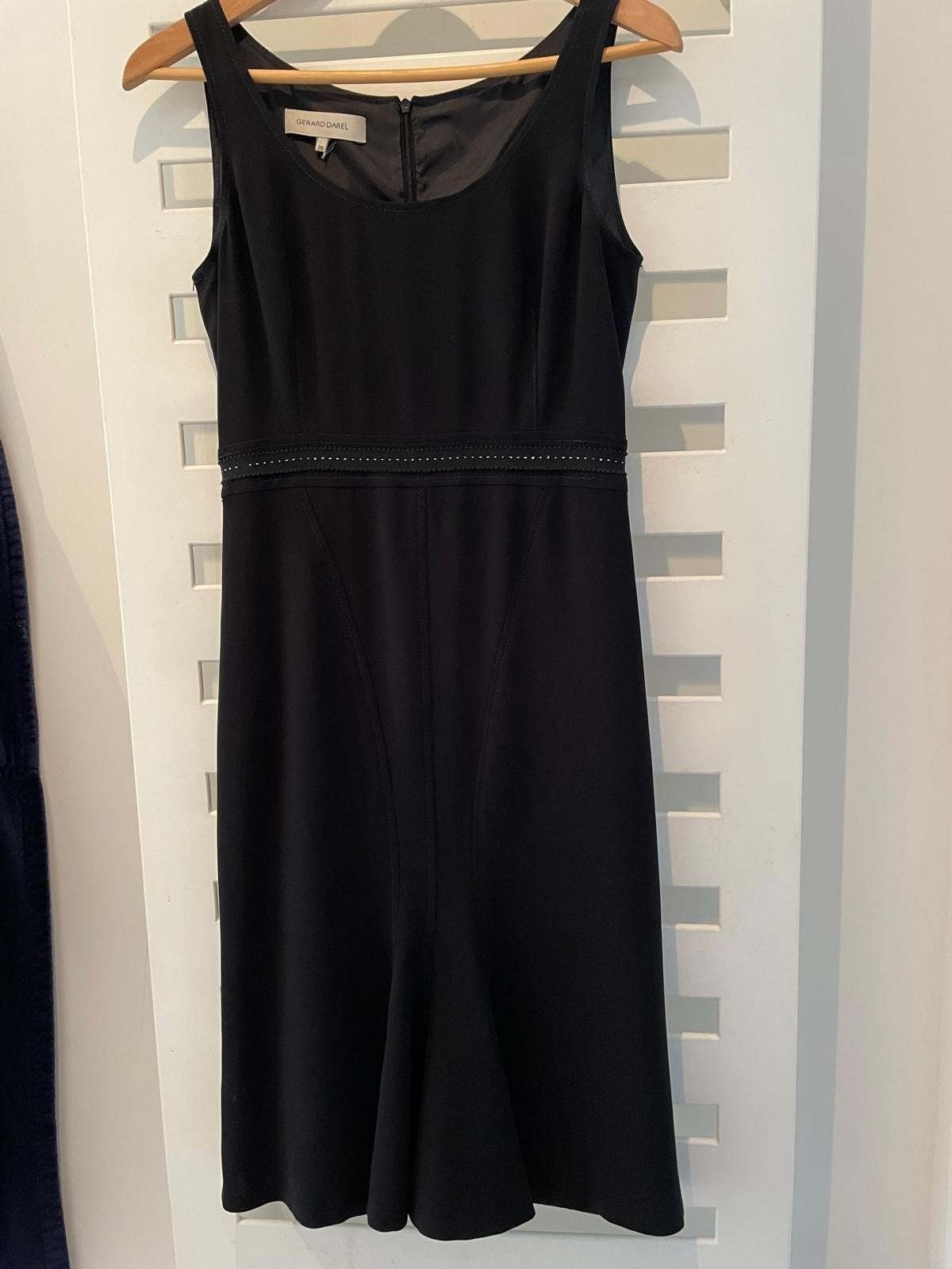 Gerard Darel Zwarte Jurk Maat 36 (S) - Zo goed als nieuw, Ophalen, Gerard Darel, Zwart, Zo goed als nieuw
