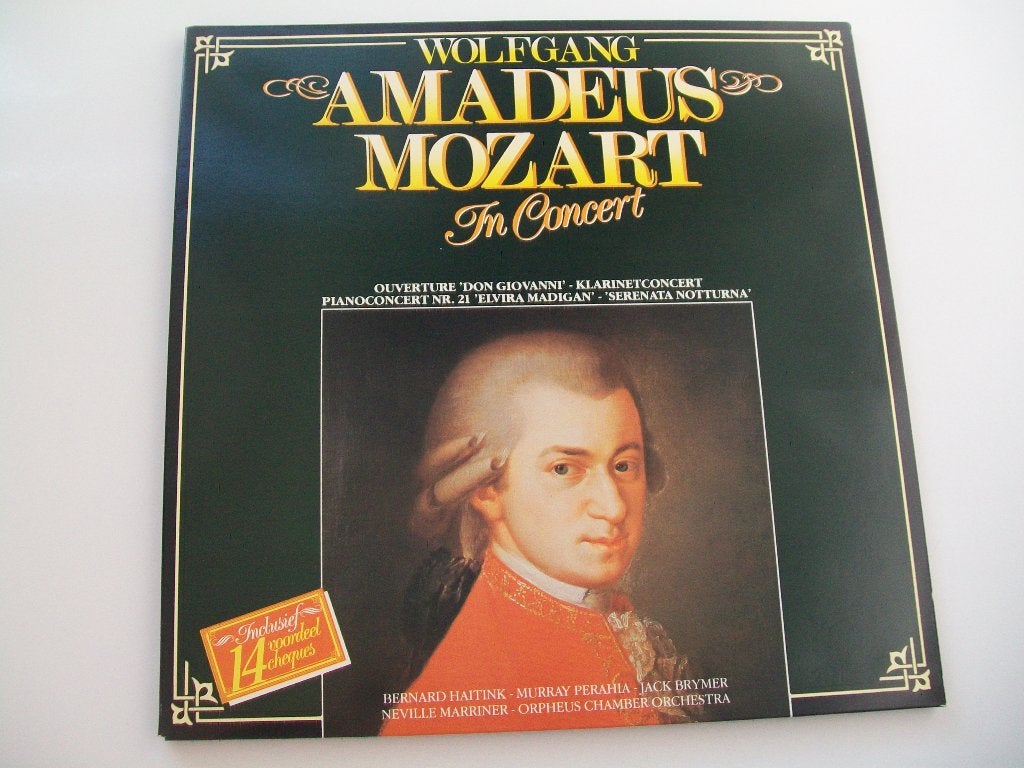 LP Wolfgang Amadeus Mozart - In Concert, Ophalen of Verzenden, Zo goed als nieuw, Orkest of Ballet, 12 inch