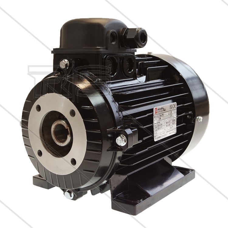 3.0 kW Elektromotor Holle As 24mm IEC 100, Verzenden