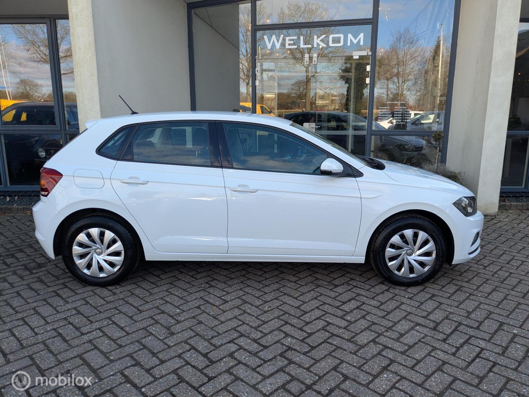 Volkswagen Polo 1.0 MPI Comfortline Carplay+auto|1e eig, Auto's, Voorwielaandrijving, 40 €/maand, Euro 6, Wit