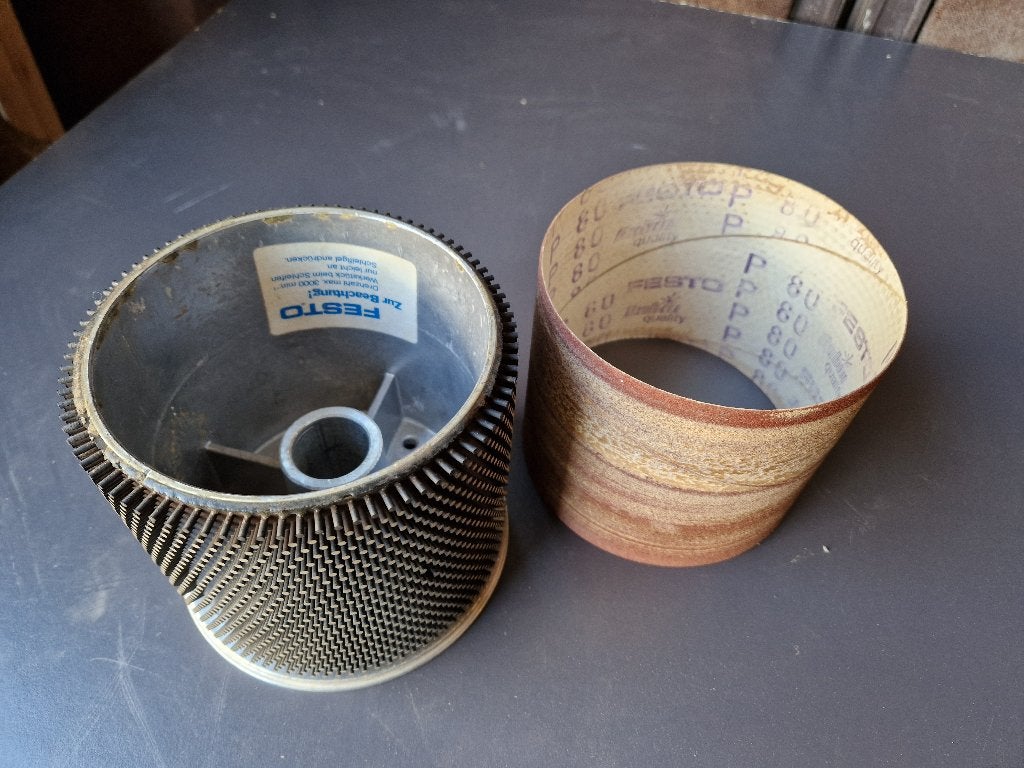 Schuurregel Merk Festo 145 mm, Doe-het-zelf en Verbouw, Gereedschap | Schuurmachines, Ophalen, Gebruikt, 1200 watt of meer, Vlakschuurmachine