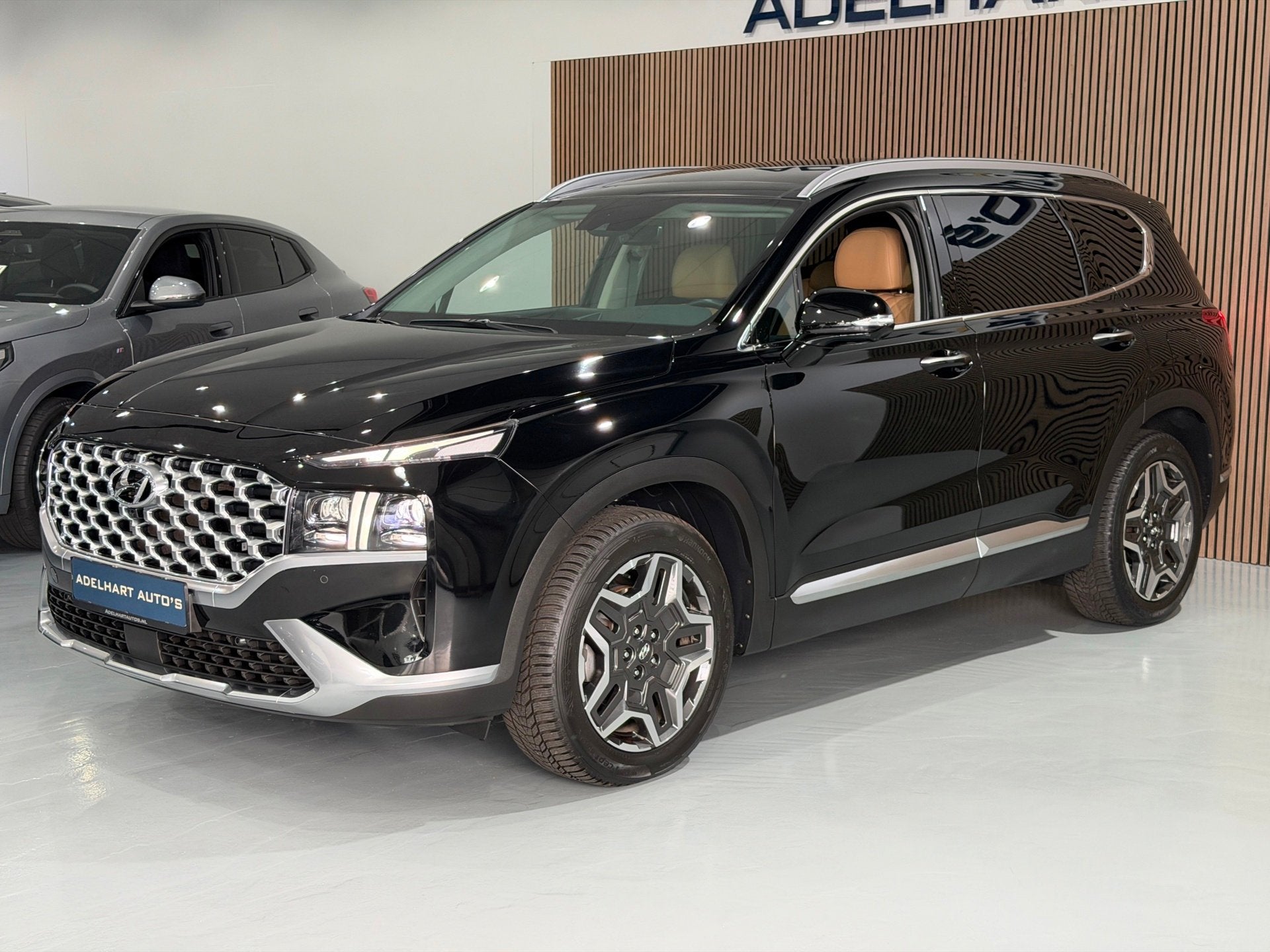Hyundai Santa Fe 1.6 T-GDI PHEV Premium Plus Sky 7pers. Full, Auto's, Santa Fe, Gebruikt, 4 cilinders, 7 stoelen