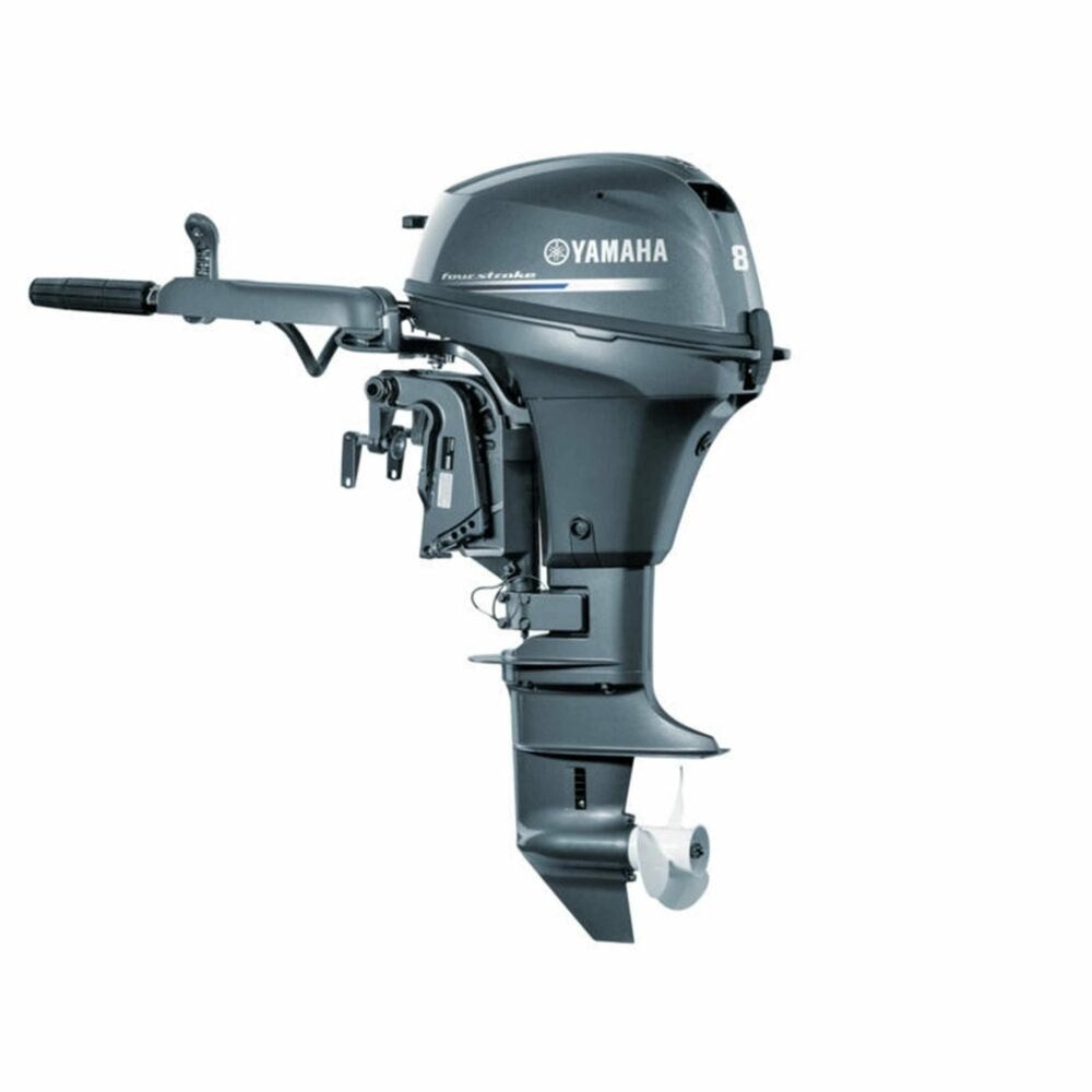 Yamaha 8pk High Thrust met elektrische start en tilt, Ophalen, 5 tot 10 pk, Zo goed als nieuw, Elektrische start
