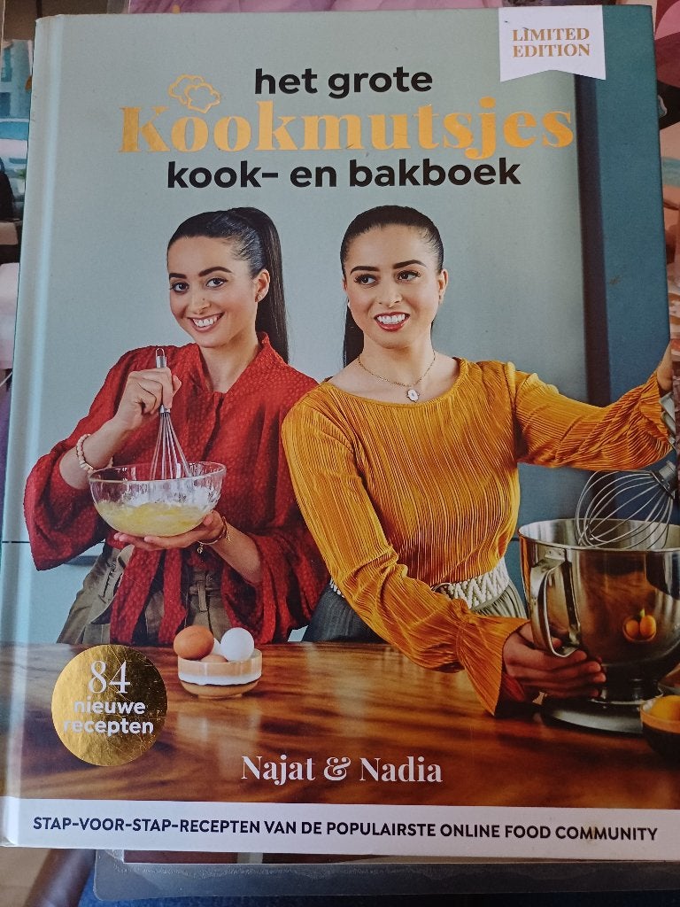 Nadia Yachou Het grote Kookmutsjes kook- en bakboek limited, Ophalen of Verzenden, Gelezen, Najat Yachou; Nadia Yachou, Midden-Oosten en Marokko