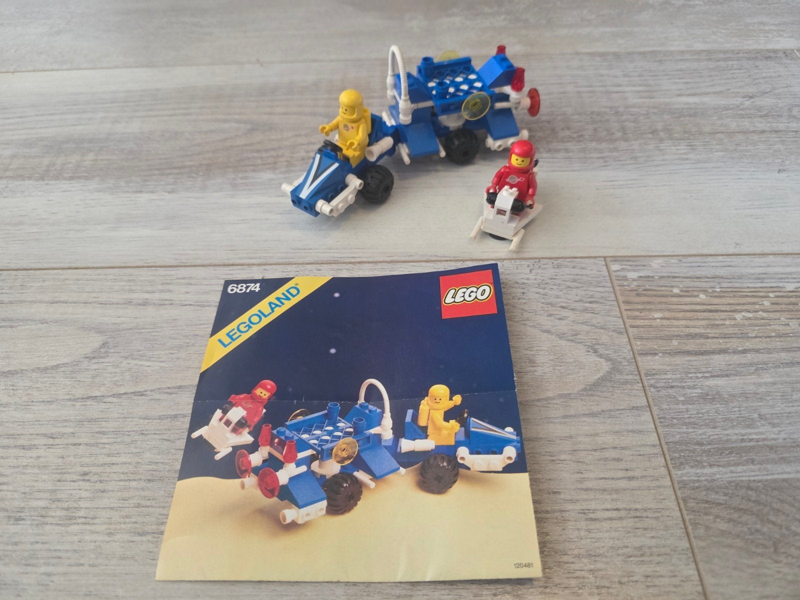 Lego Classic Space 6874 Moonrover 100% compleet met bouwhand, Kinderen en Baby's, Speelgoed | Duplo en Lego, Compleet, Lego, Ophalen of Verzenden