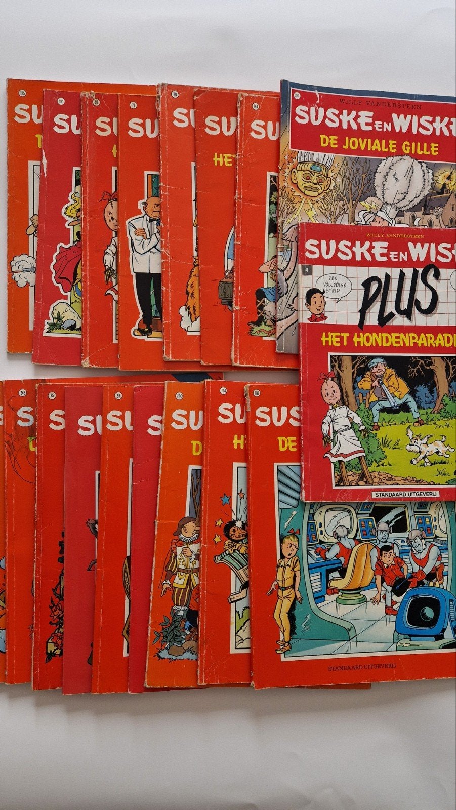 Suske en Wiske stripboeken - Diverse titels, Meerdere stripboeken, Ophalen of Verzenden, Gelezen, Willy Vandersteen