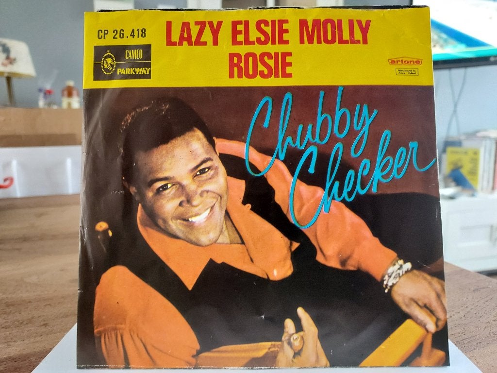 7" Single Chubby Checker - Lazy Elsie Molly / Rosie, Gebruikt, 7 inch, Ophalen of Verzenden, Pop
