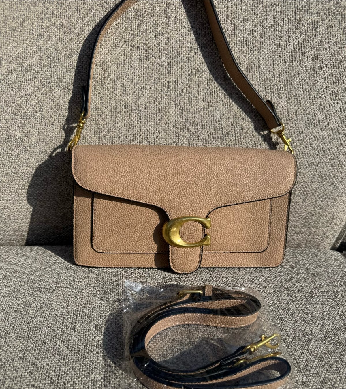 Coach tas beige, Ophalen of Verzenden, Nieuw, Beige