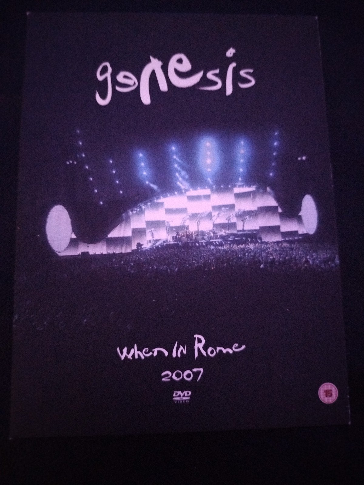 GENESIS WHEN IN ROME LIVE DVD, Engels, Engels, Inclusief doosje, Ophalen of Verzenden