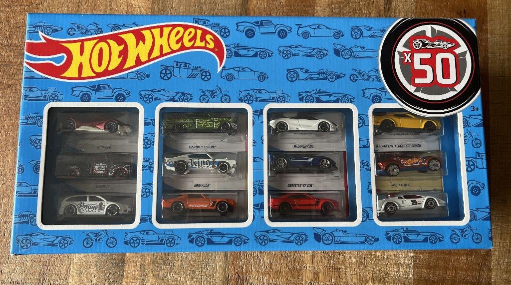 Hotwheels doos met 50 auto´s, Ophalen of Verzenden, Nieuw, Auto