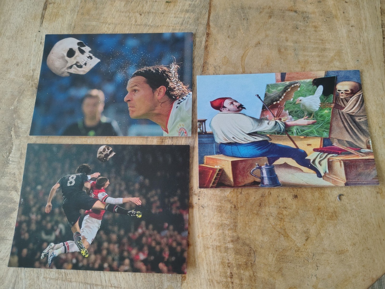 Postkaarten Totentanz Basel 2016 - Set van 3, Ophalen of Verzenden