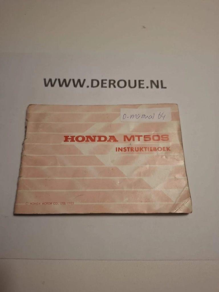 64 0WNERS MANUAL HONDA MT50SG D  USED, Ophalen of Verzenden, Honda