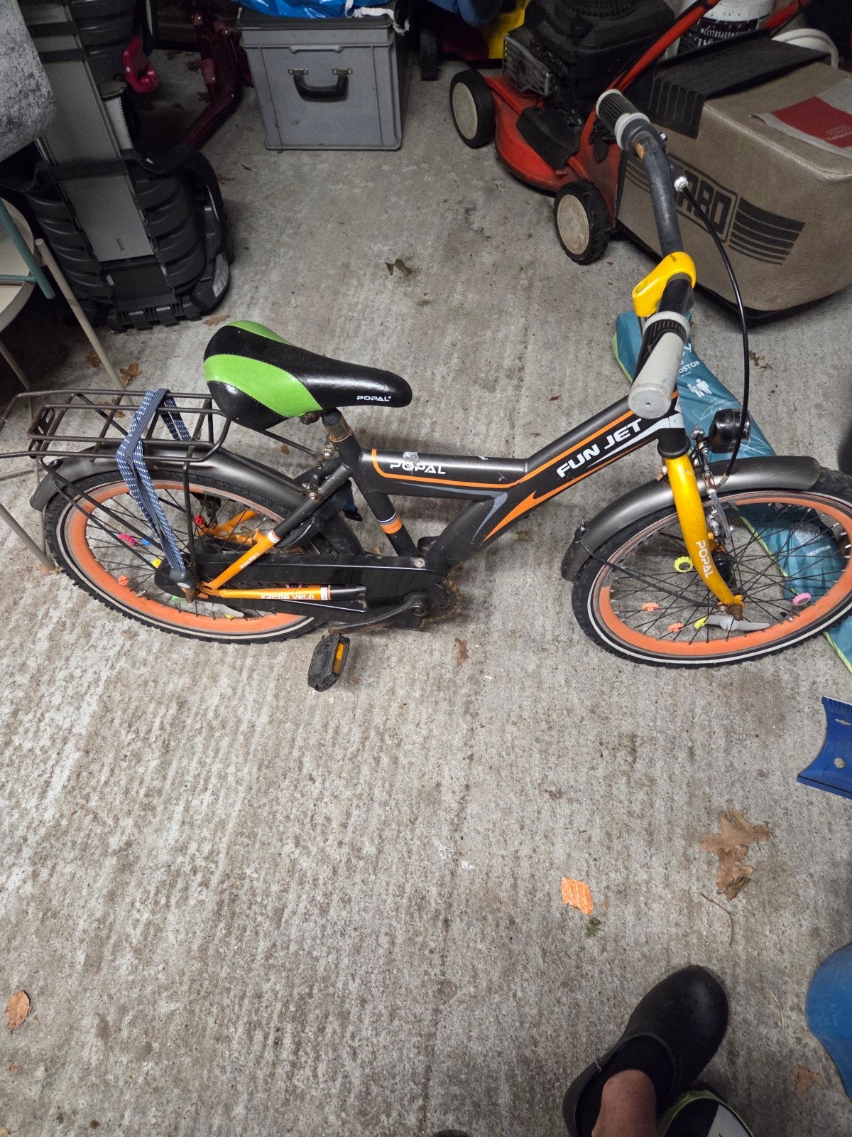 Popal Funjet Kinderfiets - 20 inch, Ophalen, Gebruikt, Popal, Terugtraprem