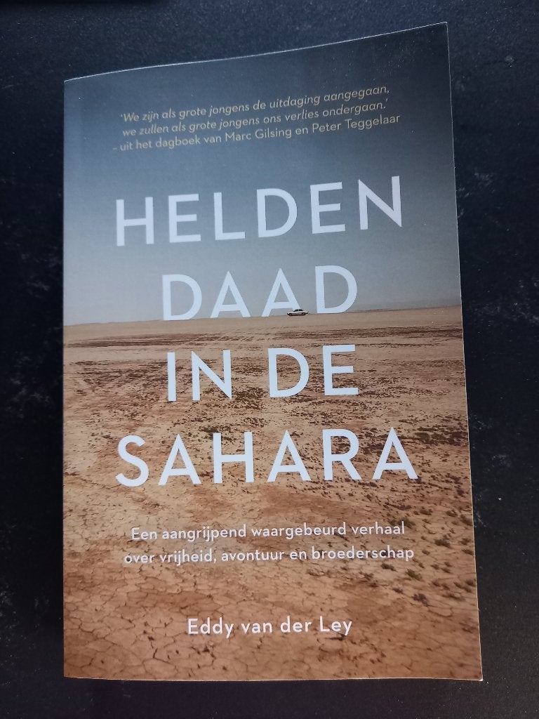 Heldendaad in de sahara van Eddy vd Ley, Ophalen of Verzenden, Nieuw, Eddy van der Ley