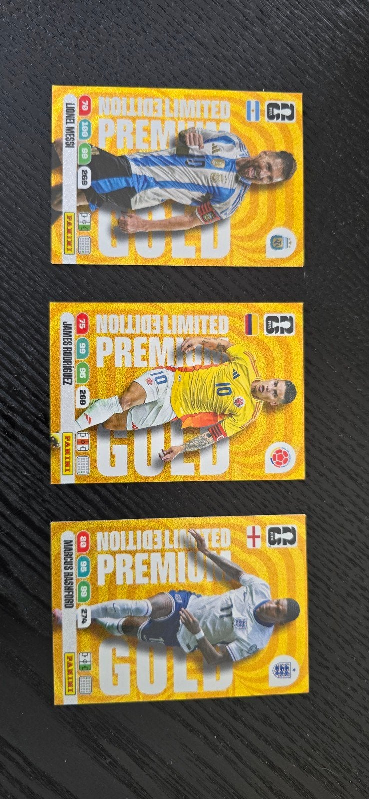 Panini Adrenalyn XL FIFA 365 Limited Edition Gold Kaarten, Ophalen of Verzenden, Zo goed als nieuw, Buitenlandse clubs, Spelerskaart