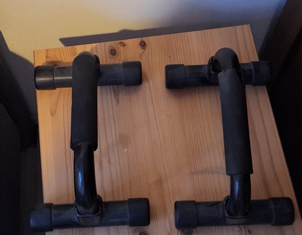 push up bars, Ophalen of Verzenden, Zo goed als nieuw, Borst, Push-up steun