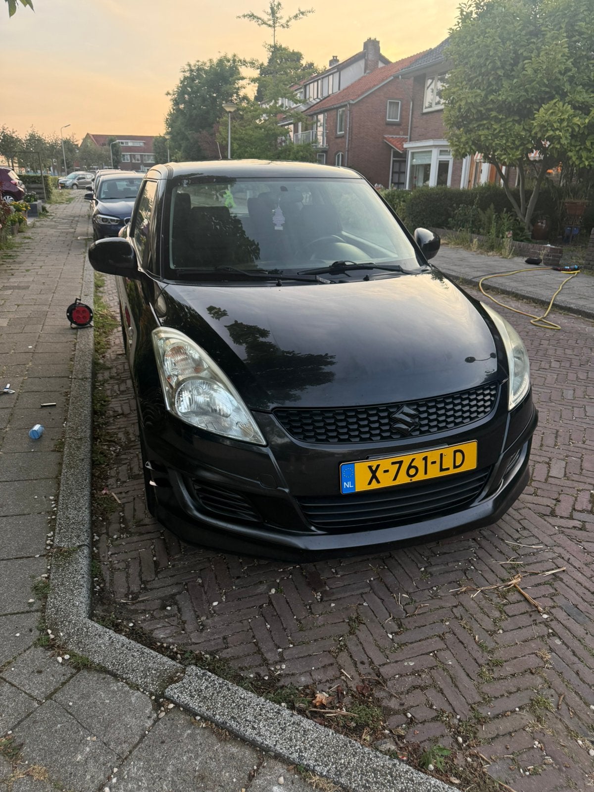 Suzuki Swift 1.2 x-ite 2013 Zwart climate control, Voorwielaandrijving, Euro 5, Leder en Stof, Handgeschakeld
