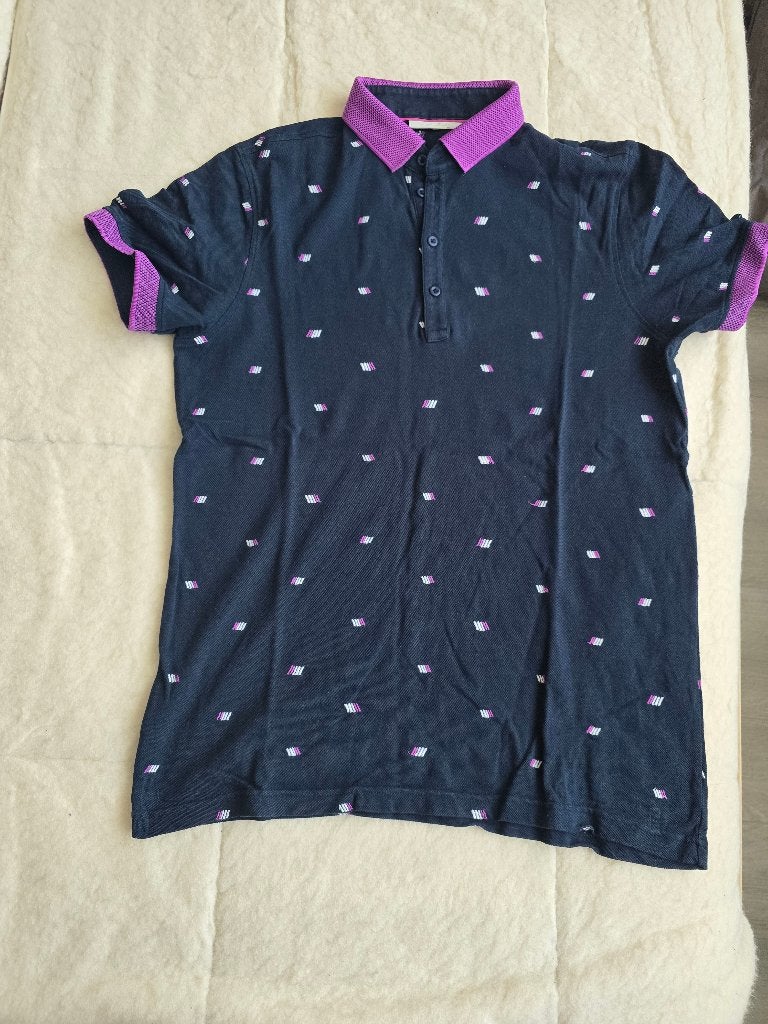 cast iron polo (102), Kleding | Heren, Polo's, Maat 52/54 (L), Blauw, Ophalen of Verzenden, Zo goed als nieuw