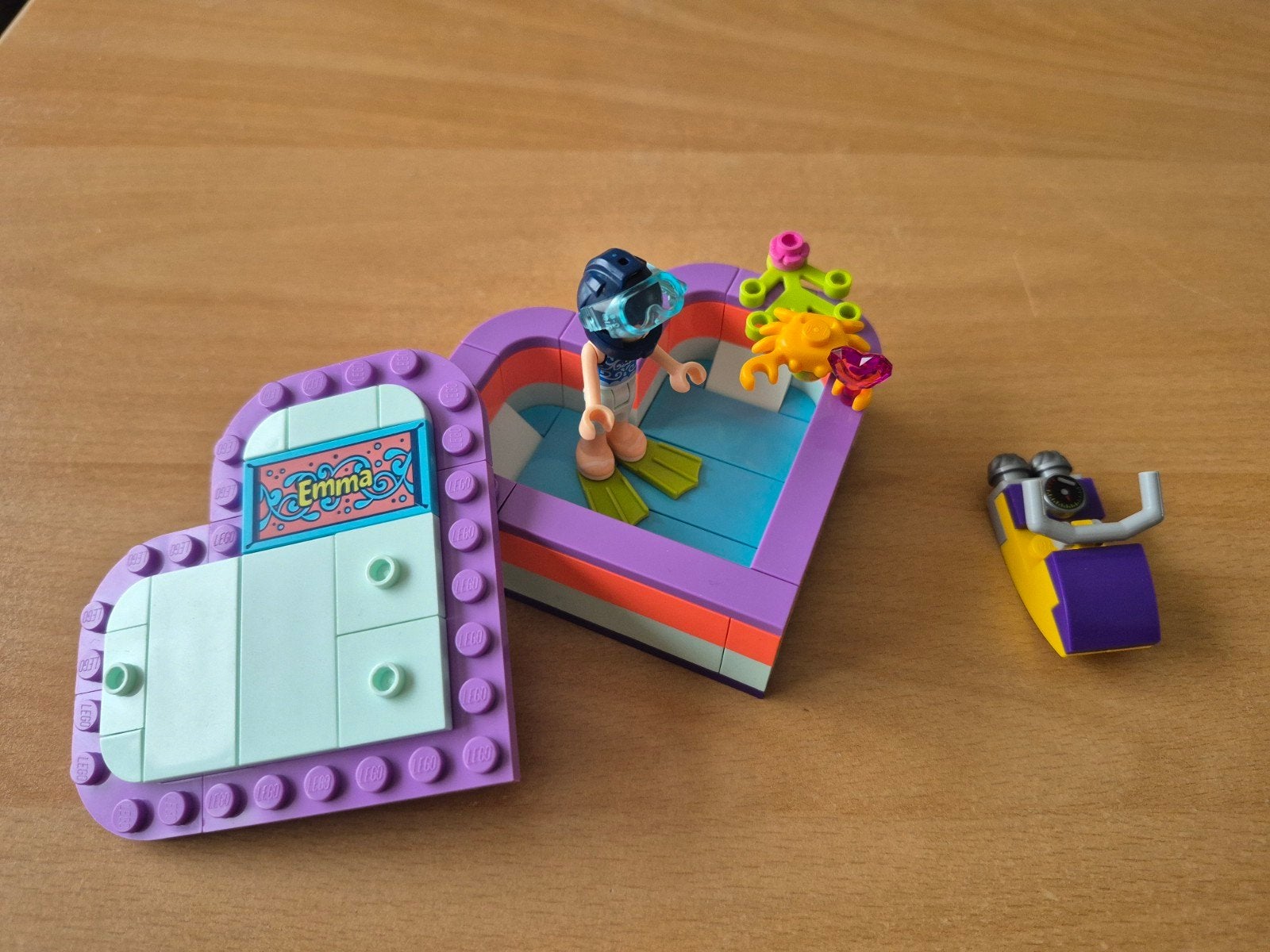 LEGO Friends 41385: Emma's Hartvormige Zomerdoos., Ophalen of Verzenden, Zo goed als nieuw
