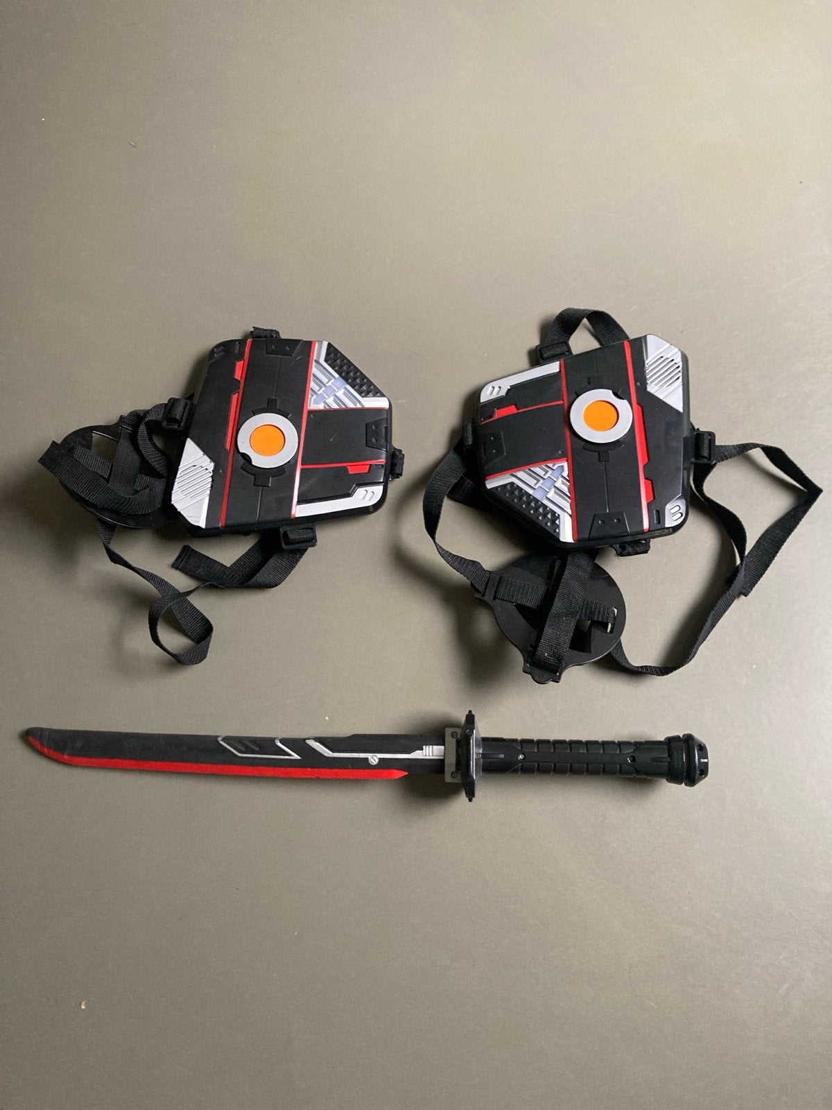 Lasergame set met zwaard, Kinderen en Baby's, Speelgoed | Buiten | Actiespeelgoed, Ophalen of Verzenden, Gebruikt