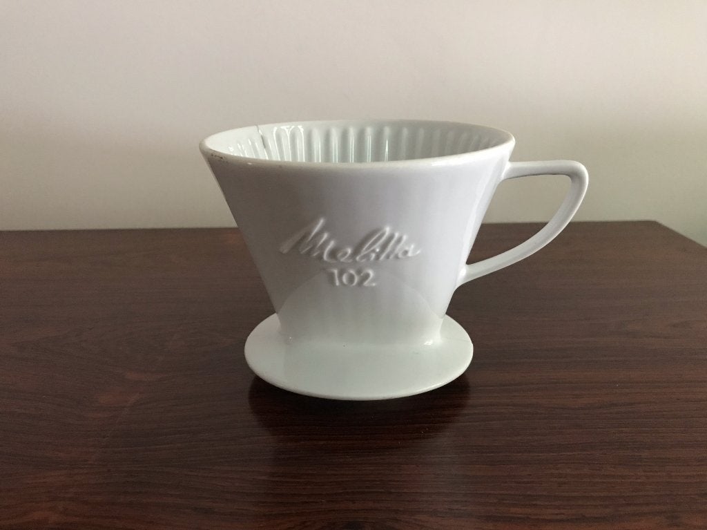 Melitta koffiefilter houder filterhouder wit 102, Ophalen of Verzenden
