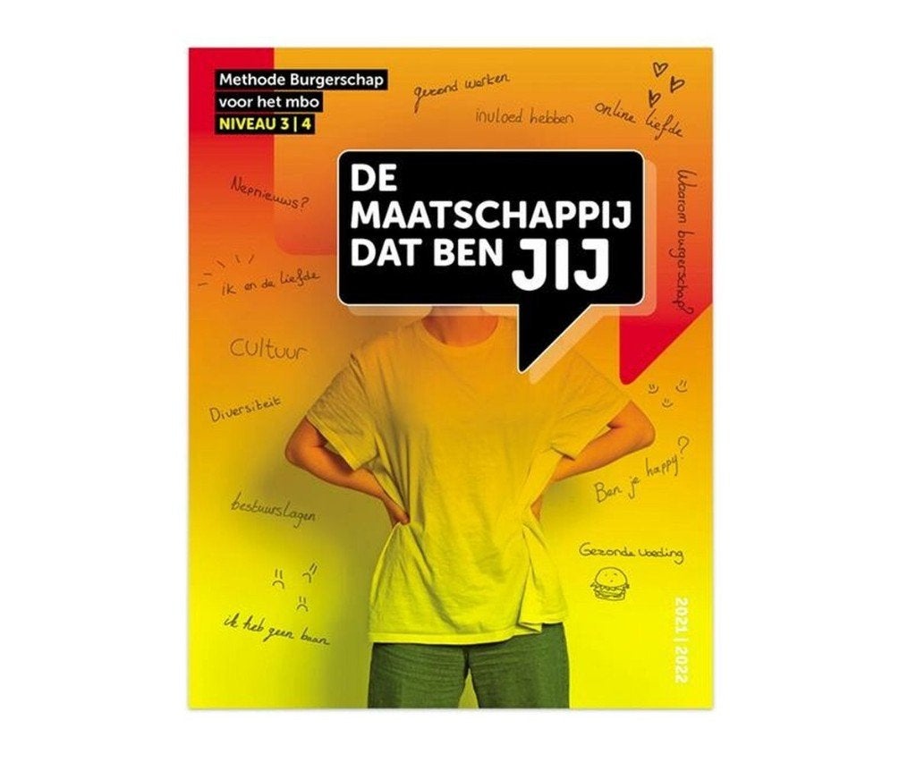 De maatschapij dat ben jij burgerschap boek, Ophalen of Verzenden, MBO, Alpha, Nieuw