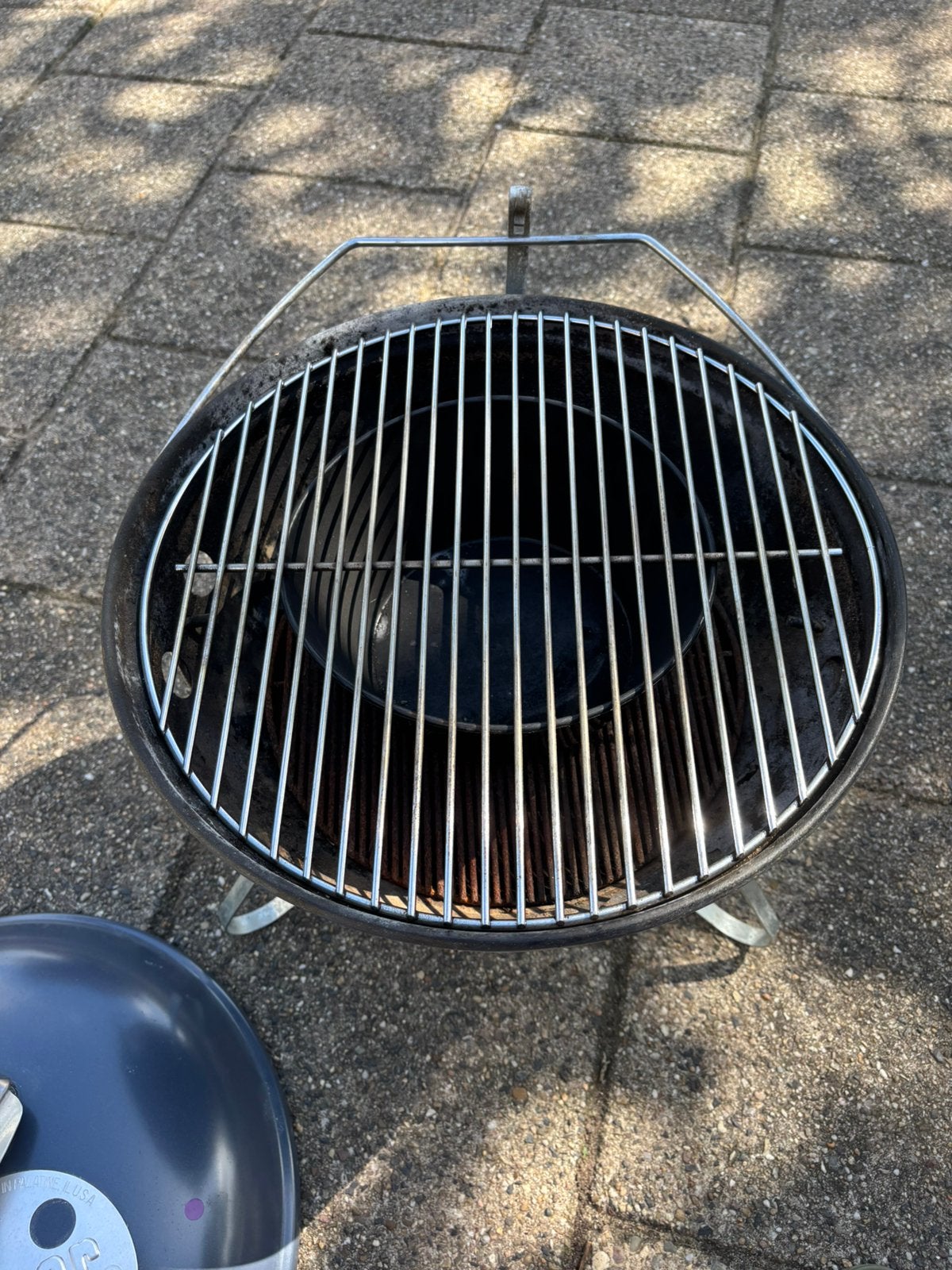 Weber tafel bbq, Ophalen, Gebruikt