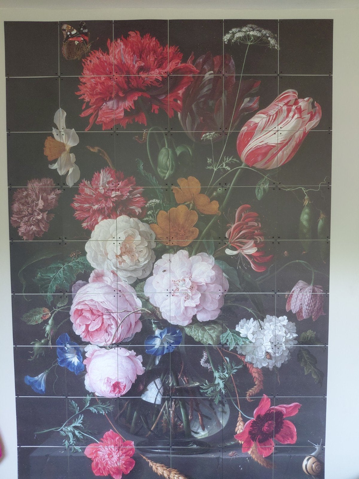 IXXI Stilleven met bloemen de Heem, Ophalen of Verzenden