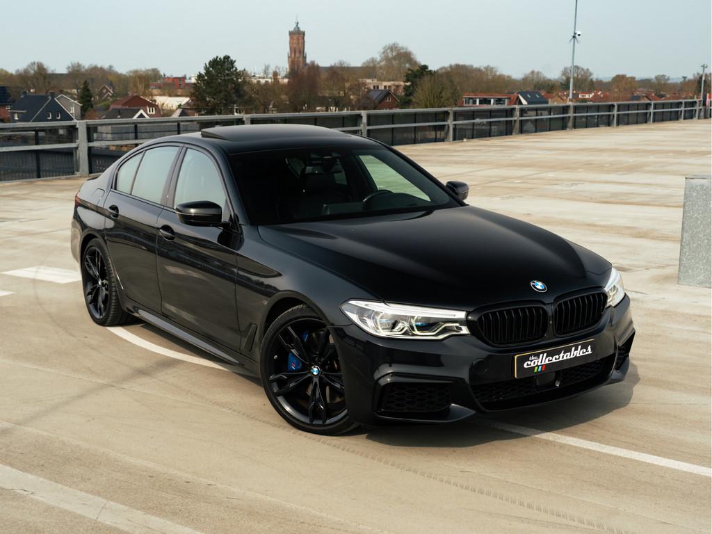 BMW 5 Serie M550i xDrive High Executive (bj 2019, automaat), Automaat, Gebruikt, Zwart, Bedrijf