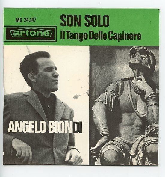 Single van Angelo Biondi uit 1964 - made in holland, Gebruikt, 7 inch, Ophalen of Verzenden, Pop
