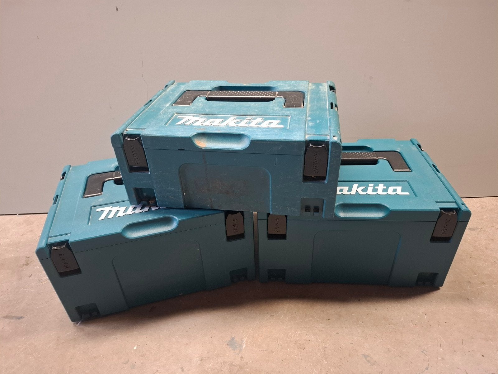 3 stuks makita m box/ systainer , koffer, Ophalen, Gebruikt