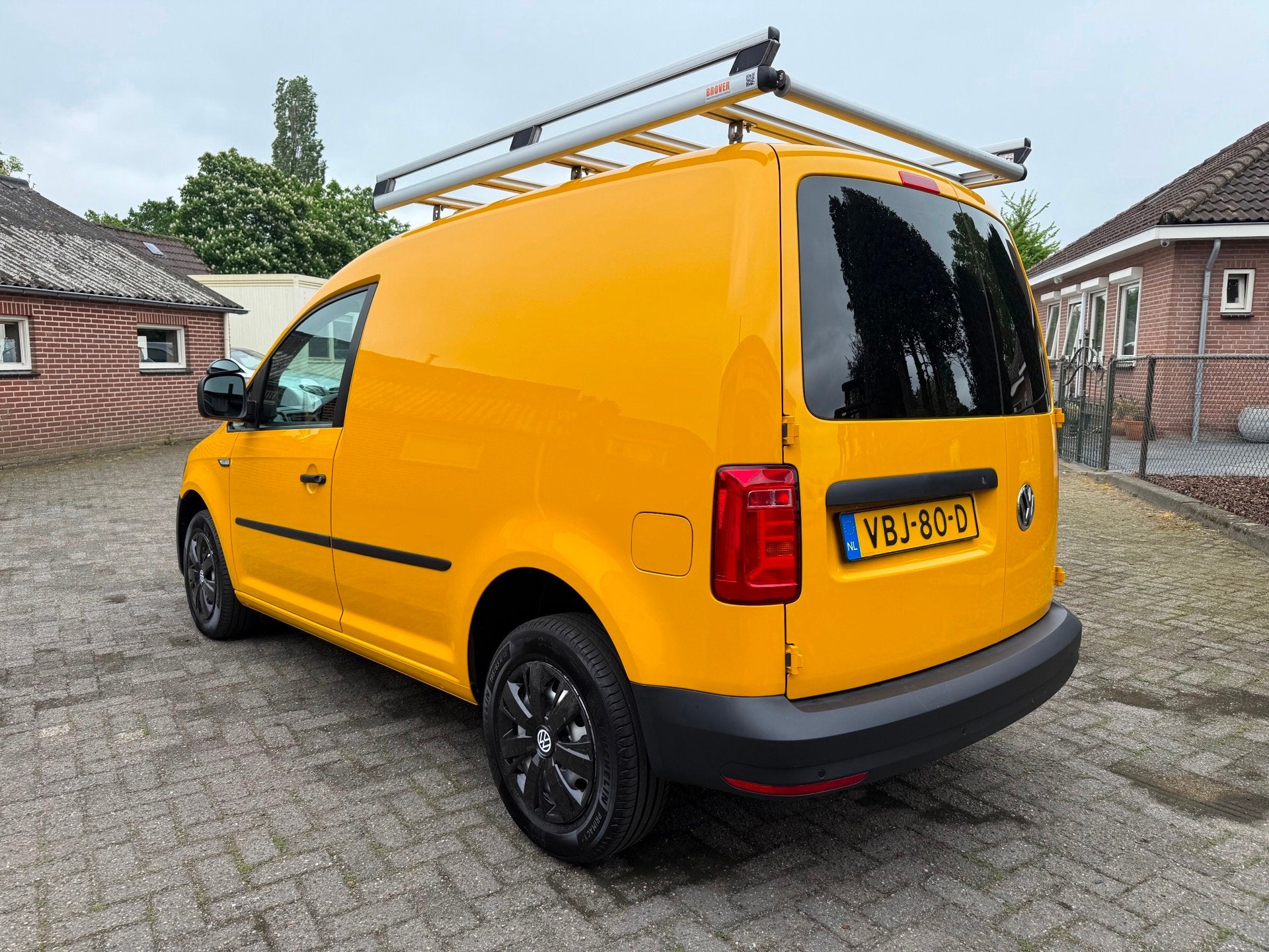 Volkswagen Caddy 2.0 TDI L1H1 airco cruise imperiaal euro 6, Auto's, Bestelauto's, Gebruikt, 4 cilinders, Volkswagen, Bedrijf