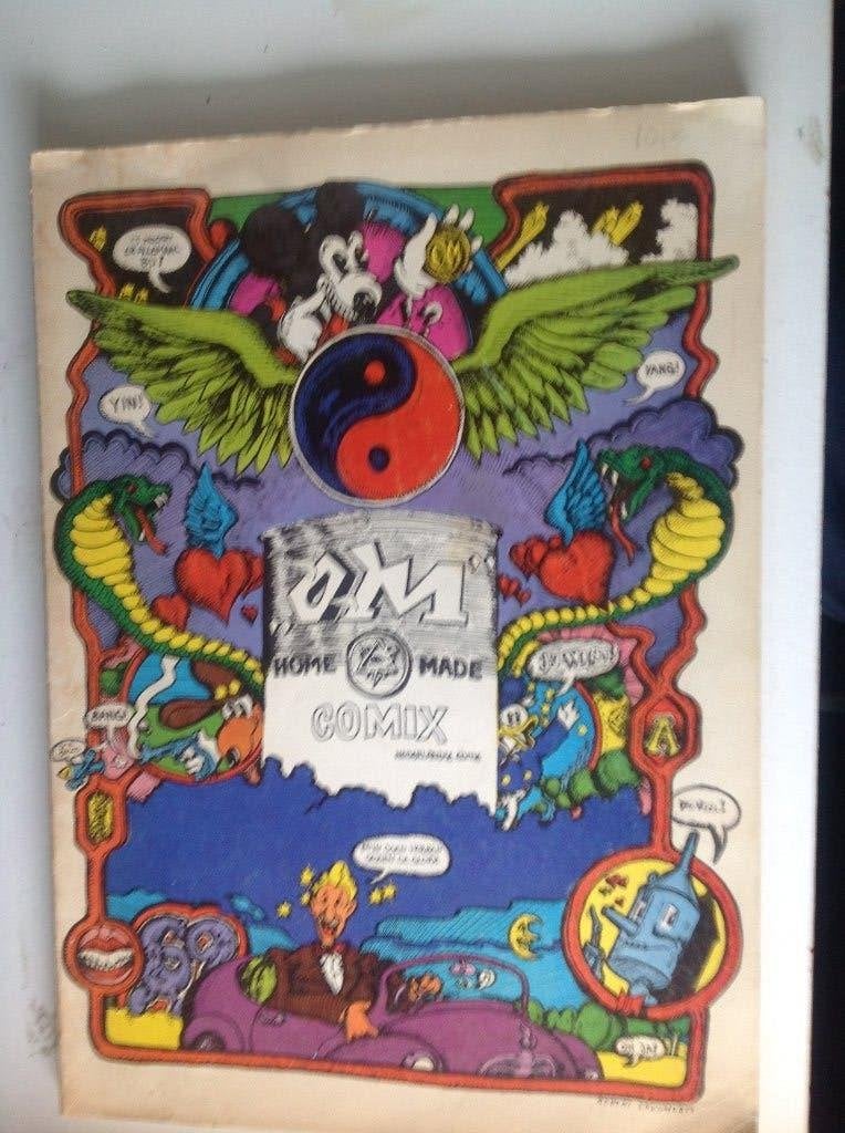 strip O M Home Made Comix, nr 10, 1970, Gelezen, Diverse, Eén stripboek, Ophalen of Verzenden