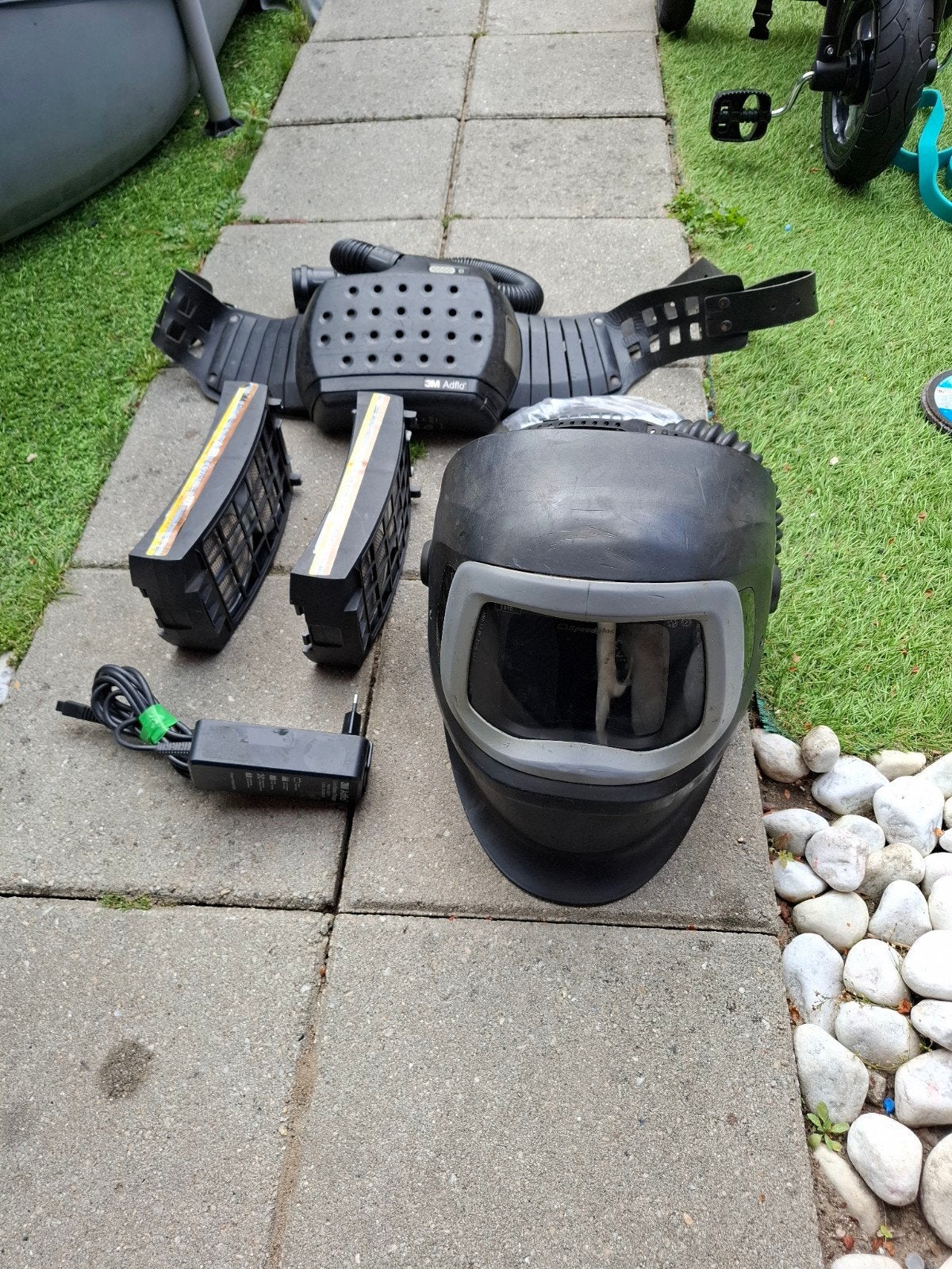 3M Speedglas 9100FX Lashelm met Adflo Aademhalingsunit