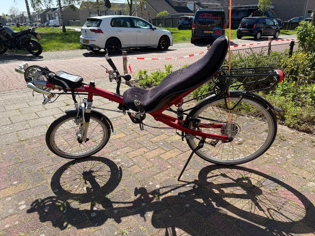 Ligfiets Nasca Explorer - Comfortabel en Snel, Gebruikt, Velgrem, Onderstuur, Ophalen