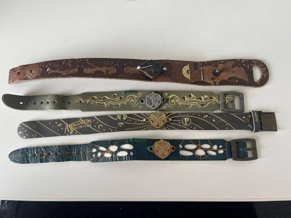 Tomorrowland bracelet armbanden 2016 2017 2018 2019, Ophalen of Verzenden, Zo goed als nieuw, Overige typen