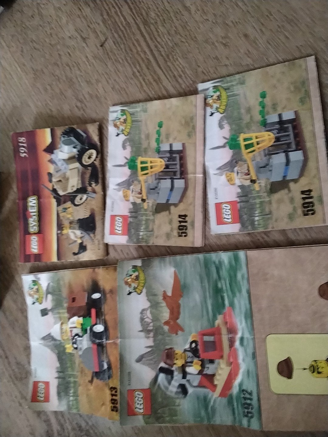 Lego 5918,5913,5912,5914,5914, Ophalen of Verzenden, Zo goed als nieuw
