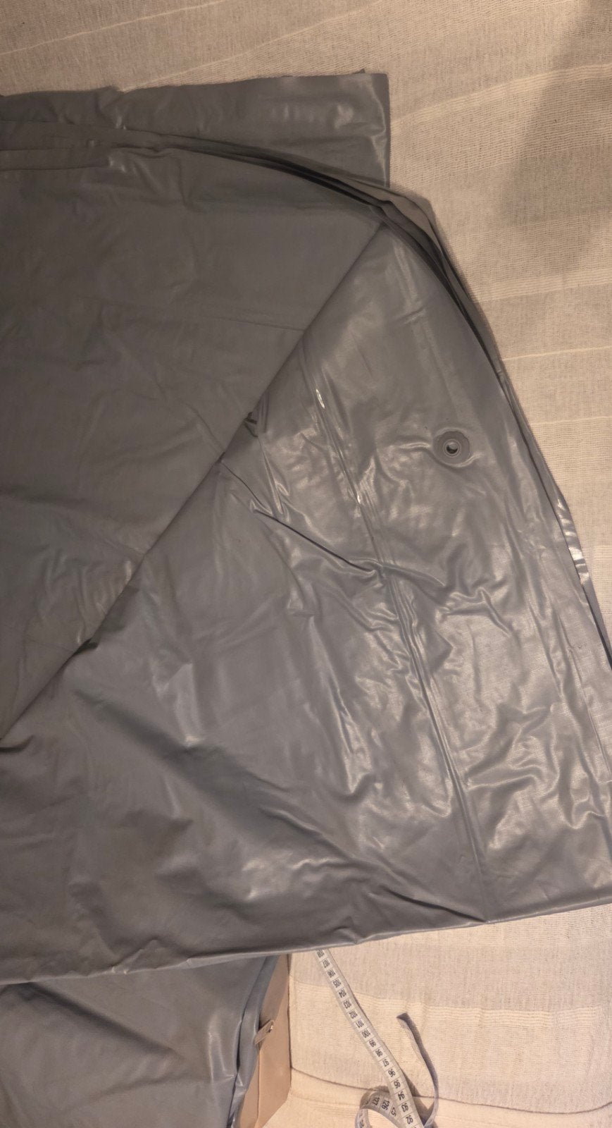 Grondzeil (met opblaasbare randen)voor voortent caravan, Ophalen of Verzenden, Regenjas