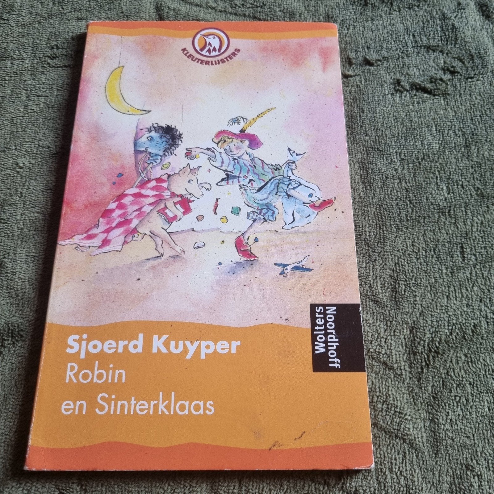 Sjoerd Kuyper - Robin en Sinterklaas (Kleuterlijsters), Boeken, Ophalen of Verzenden, Gelezen, Sjoerd Kuyper, Fictie algemeen