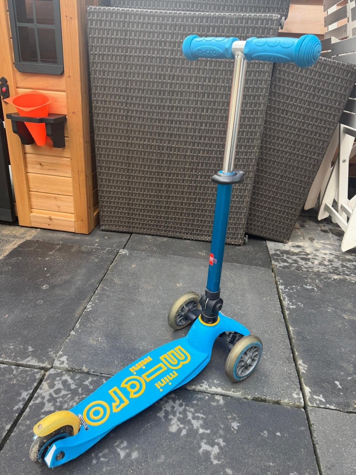 Micro Mini Step Blauw - Gebruikt, Fietsen en Brommers, Ophalen of Verzenden, Gebruikt, Gewone step, Micro